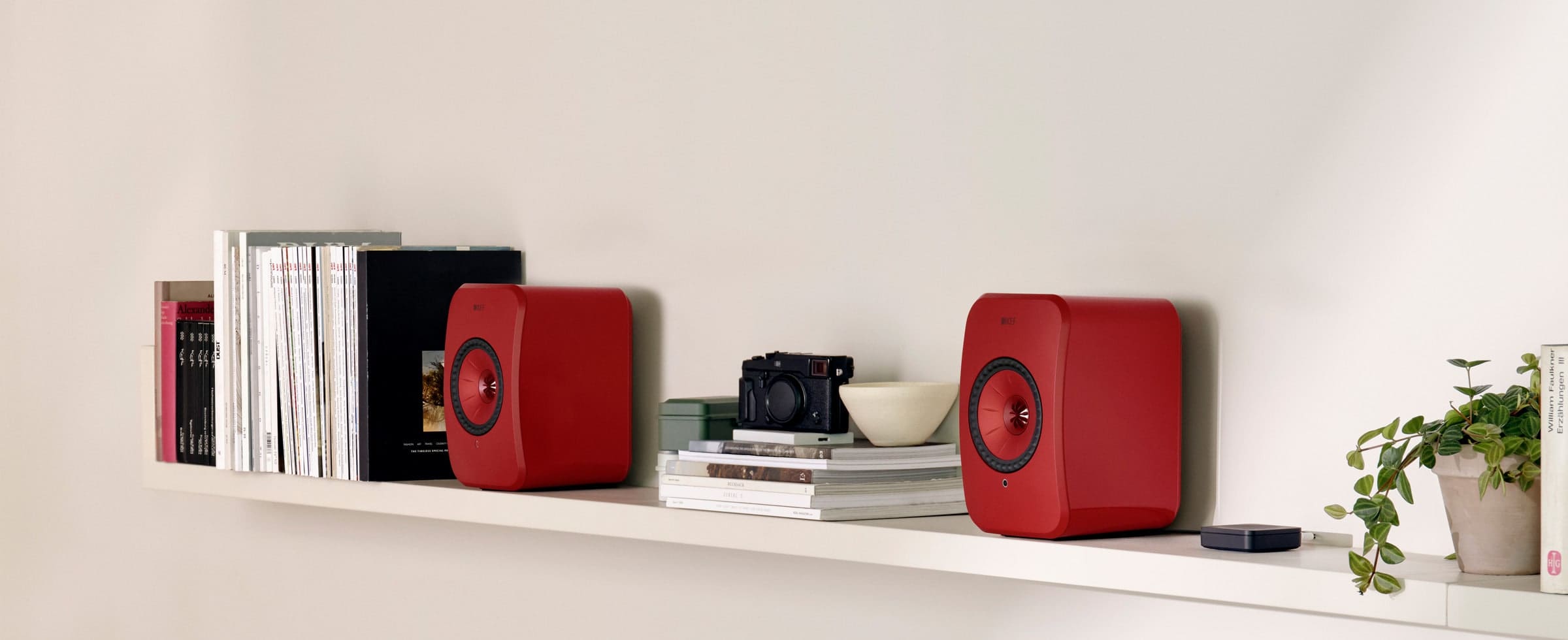 kef lsx II red 1