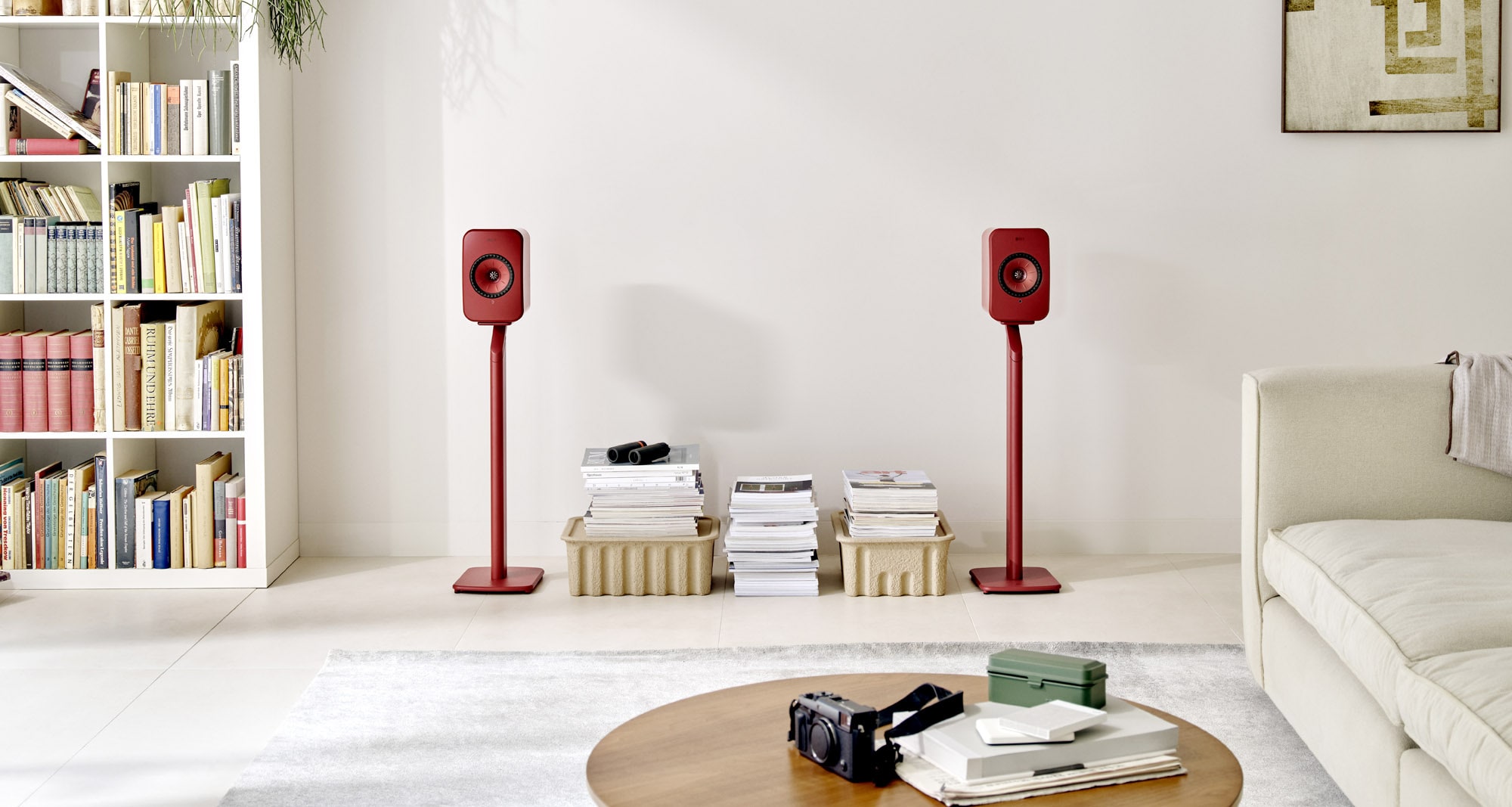 kef lsx II red 2